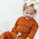 Copper Terry Dream Pullover Milk & Baby