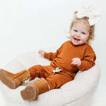 Copper Terry Dream Pullover Milk & Baby