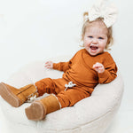 Copper Terry Dream Pullover Milk & Baby