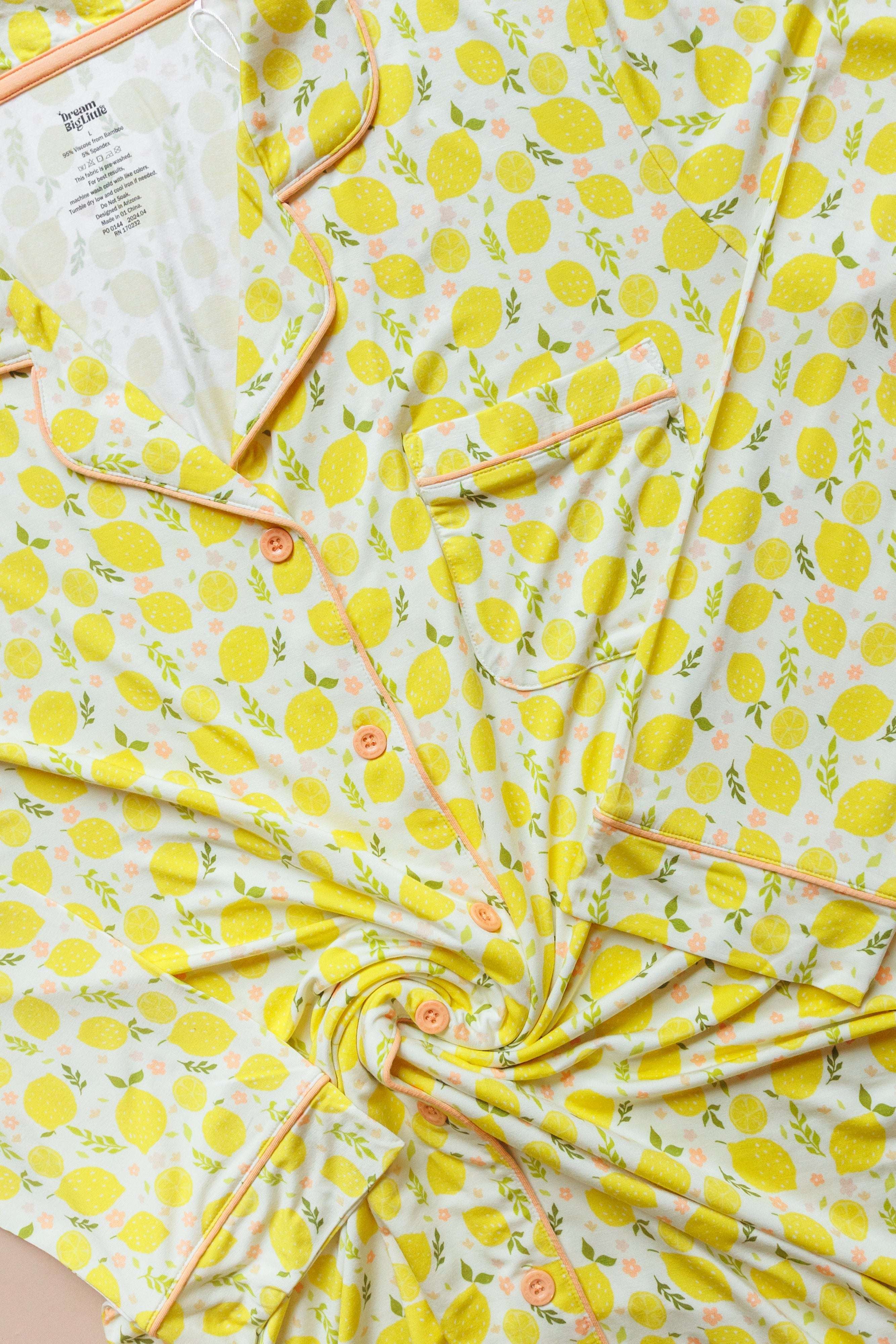 Lemon Blossoms Dream Nightgown Milk & Baby