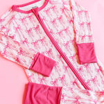 Bow Cute Dream Romper Milk & Baby