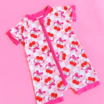 Cherry Sweet Checkers Dream Shortie Milk & Baby