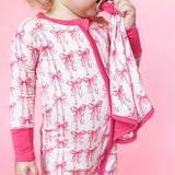 Bow Cute Dream Romper Milk & Baby