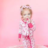 Bow Cute Dream Romper Milk & Baby