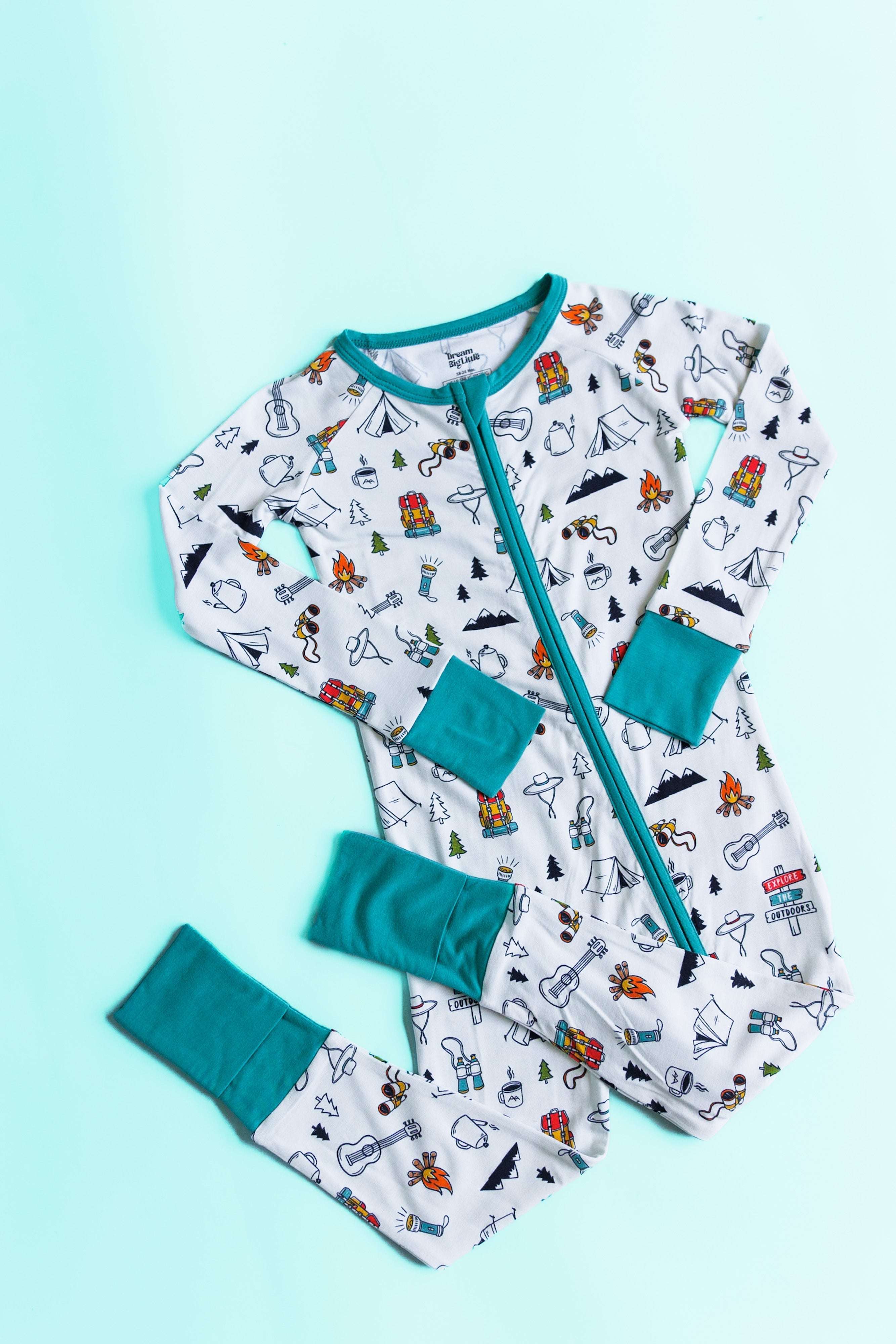 Explore the Outdoors Dream Romper Milk & Baby