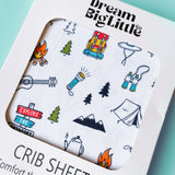 Explore the Outdoors Dream Crib Sheet Milk & Baby