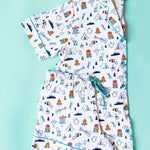 Explore the Outdoors Dream Shorts Pajamas Milk & Baby