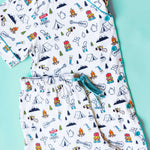 Explore the Outdoors Dream Shorts Pajamas Milk & Baby