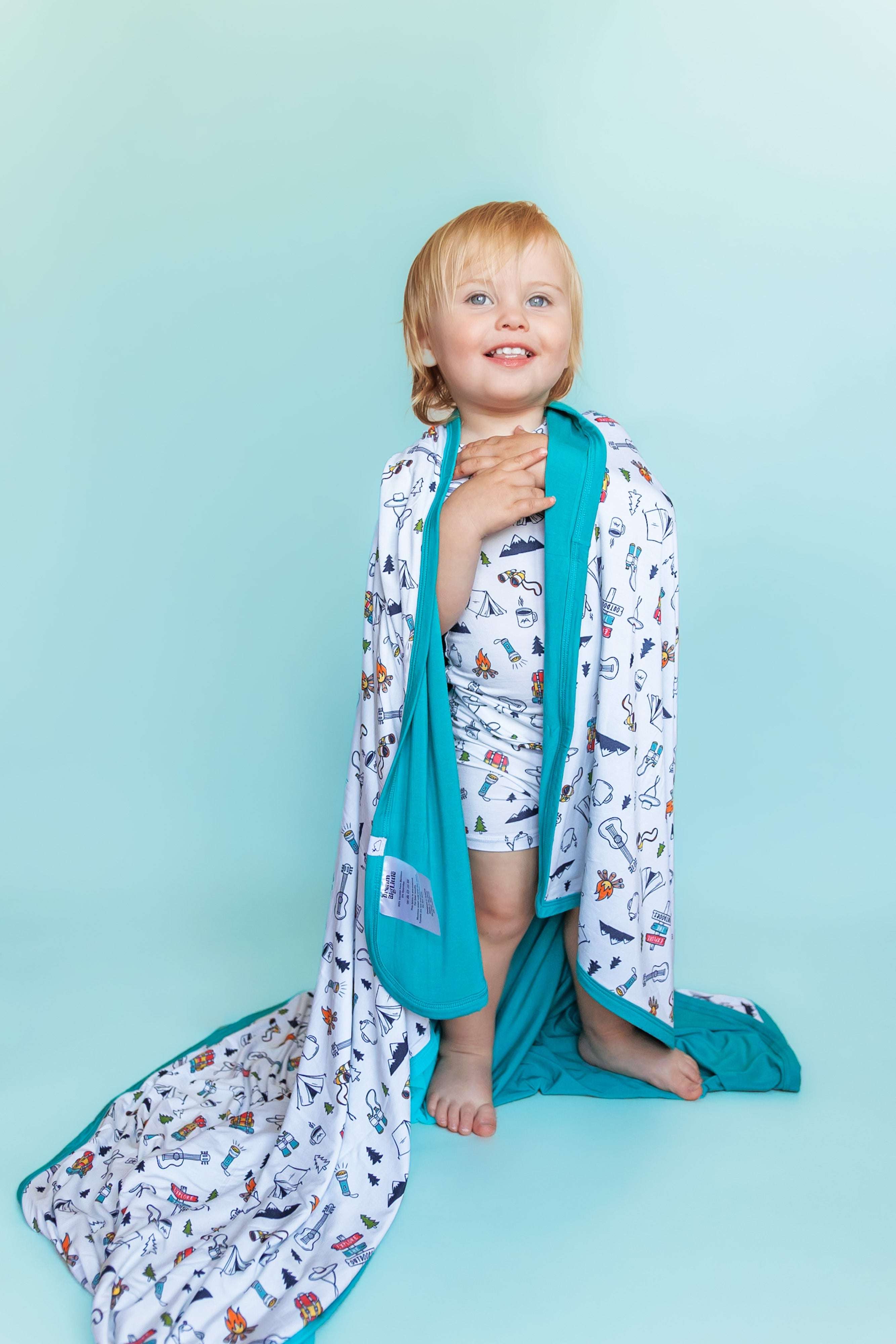 Explore the Outdoors Dream Blanket Milk & Baby