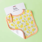 Lemon Blossoms Dream Baby Bib Milk & Baby