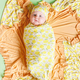 Lemon Blossoms Dream Blanket Milk & Baby