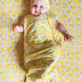 Lemon Blossoms Dream Crib Sheet Milk & Baby