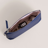 3-Piece Pouch Clutch Purse Set - Navy