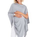 4in1 Supreme Cotton Cape as Maternity/Nursing Shawl Milk & Baby