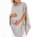 4in1 Supreme Cotton Cape as Maternity/Nursing Shawl Milk & Baby