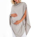 4in1 Supreme Cotton Cape as Maternity/Nursing Shawl Milk & Baby