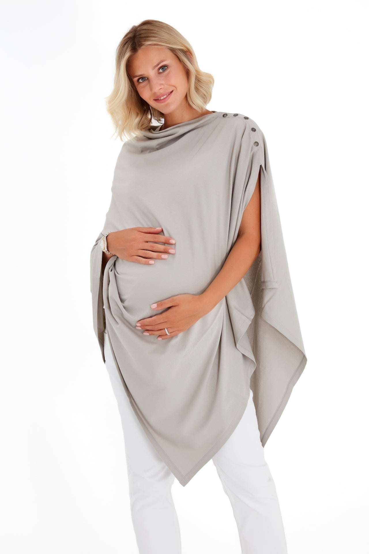 4in1 Supreme Cotton Cape as Maternity/Nursing Shawl Milk & Baby