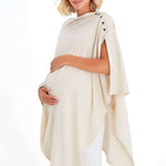 4in1 Supreme Cotton Cape as Maternity/Nursing Shawl Milk & Baby