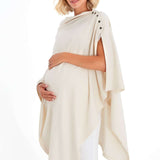 4in1 Supreme Cotton Cape as Maternity/Nursing Shawl Milk & Baby