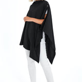 4in1 Multipurpose Supreme Cotton Cape as Maternity/Nursing Shawl