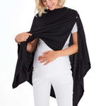 4in1 Supreme Cotton Cape as Maternity/Nursing Shawl Milk & Baby