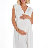 Sleep Well Maternity/Nursing Nightgown & Robe Set | Milk & Baby