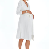 Sleep Well Maternity/Nursing Nightgown & Robe Set