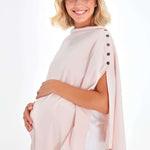 4in1 Supreme Cotton Cape as Maternity/Nursing Shawl Milk & Baby