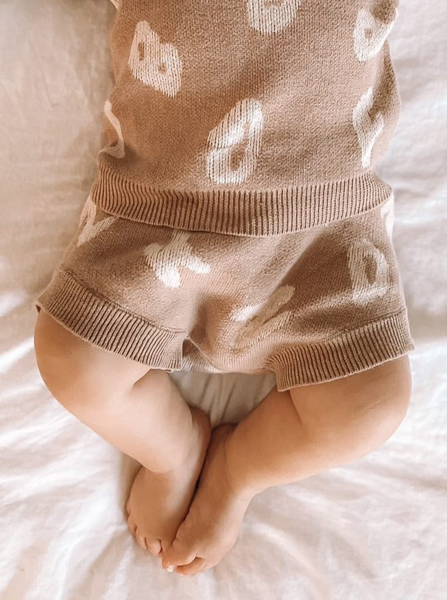 Alphabet Jacquard Bloomers Milk & Baby