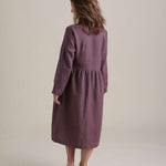 Brook Dress in Twilight | Nursing Friendly Milk & Baby