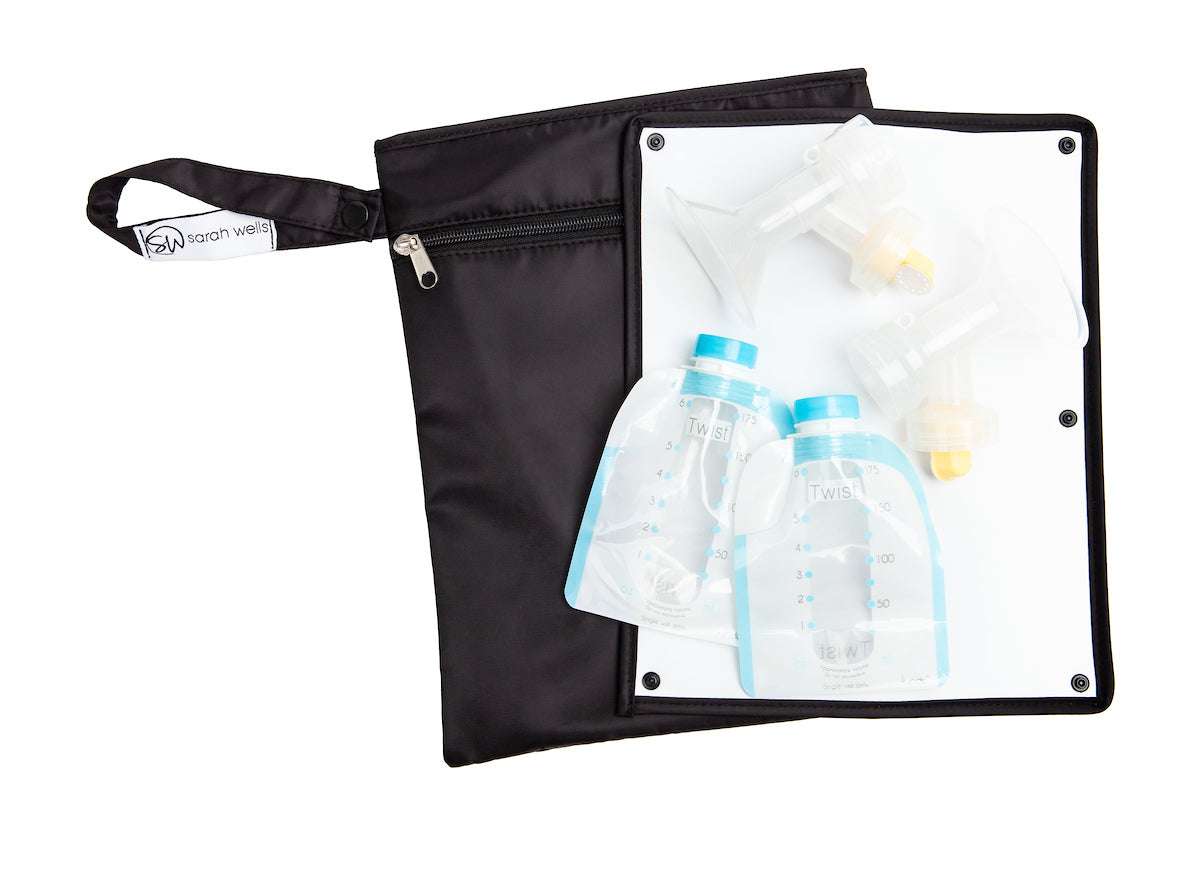 Pumparoo (Black) | Wet/Dry Bag Milk & Baby