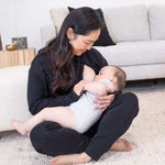 Bamboo Nursing Hoodie | Black Milk & Baby