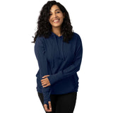 Bamboo Nursing Hoodie | Navy Milk & Baby