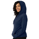 Bamboo Nursing Hoodie | Navy Milk & Baby