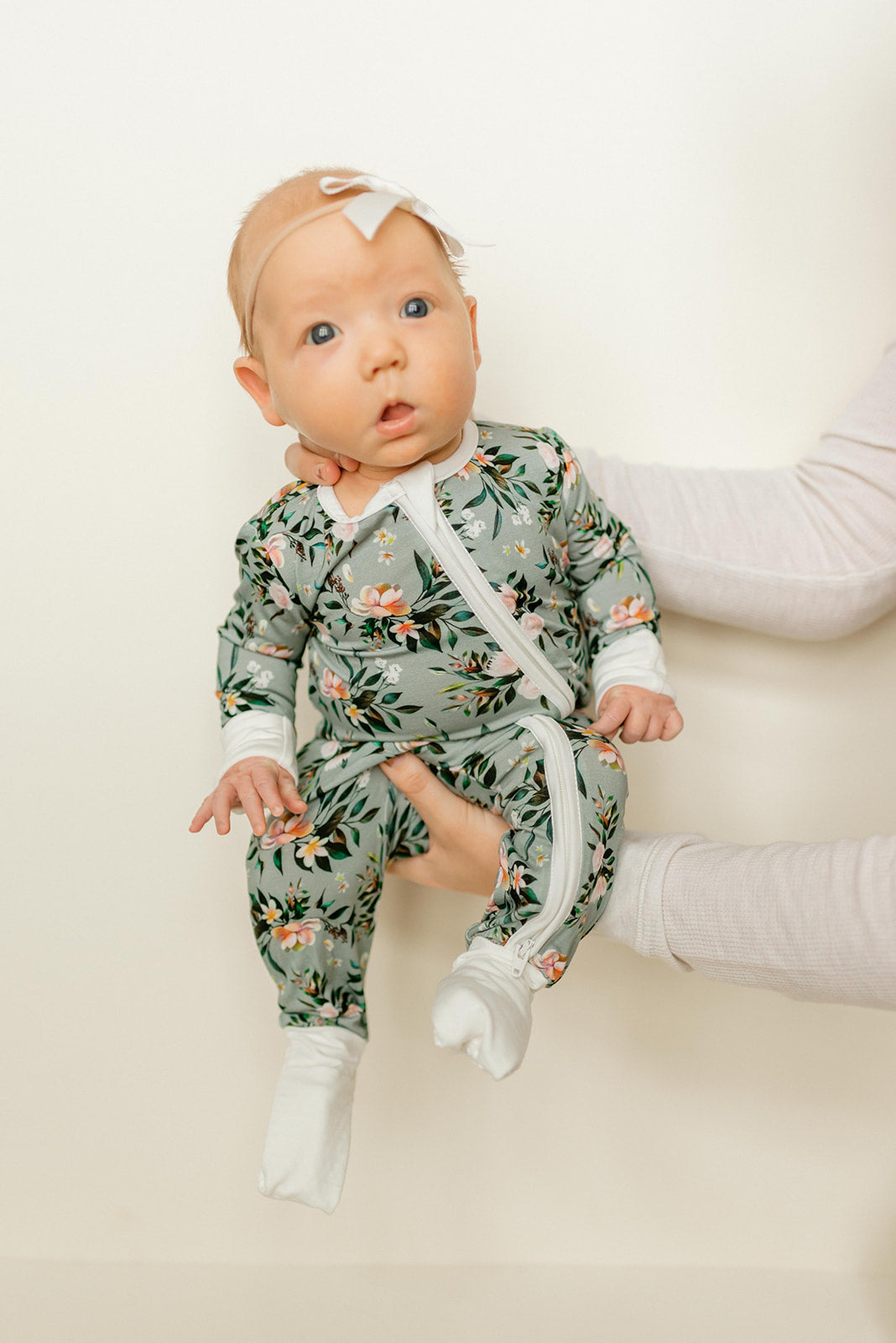 Botanical Bamboo Convertible Jumpsuit | Milk & Baby