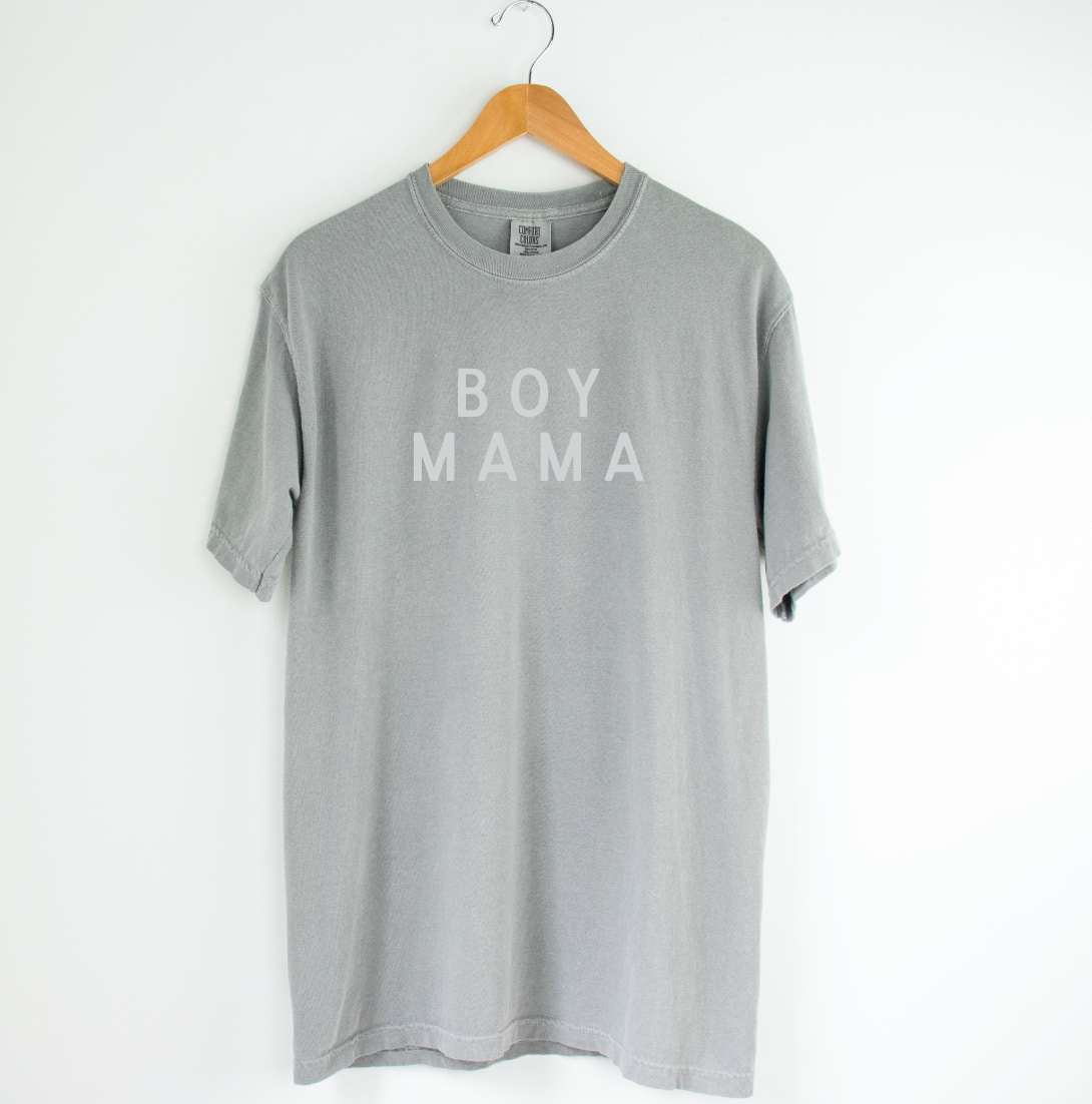 Boy Mama Tee Milk & Baby