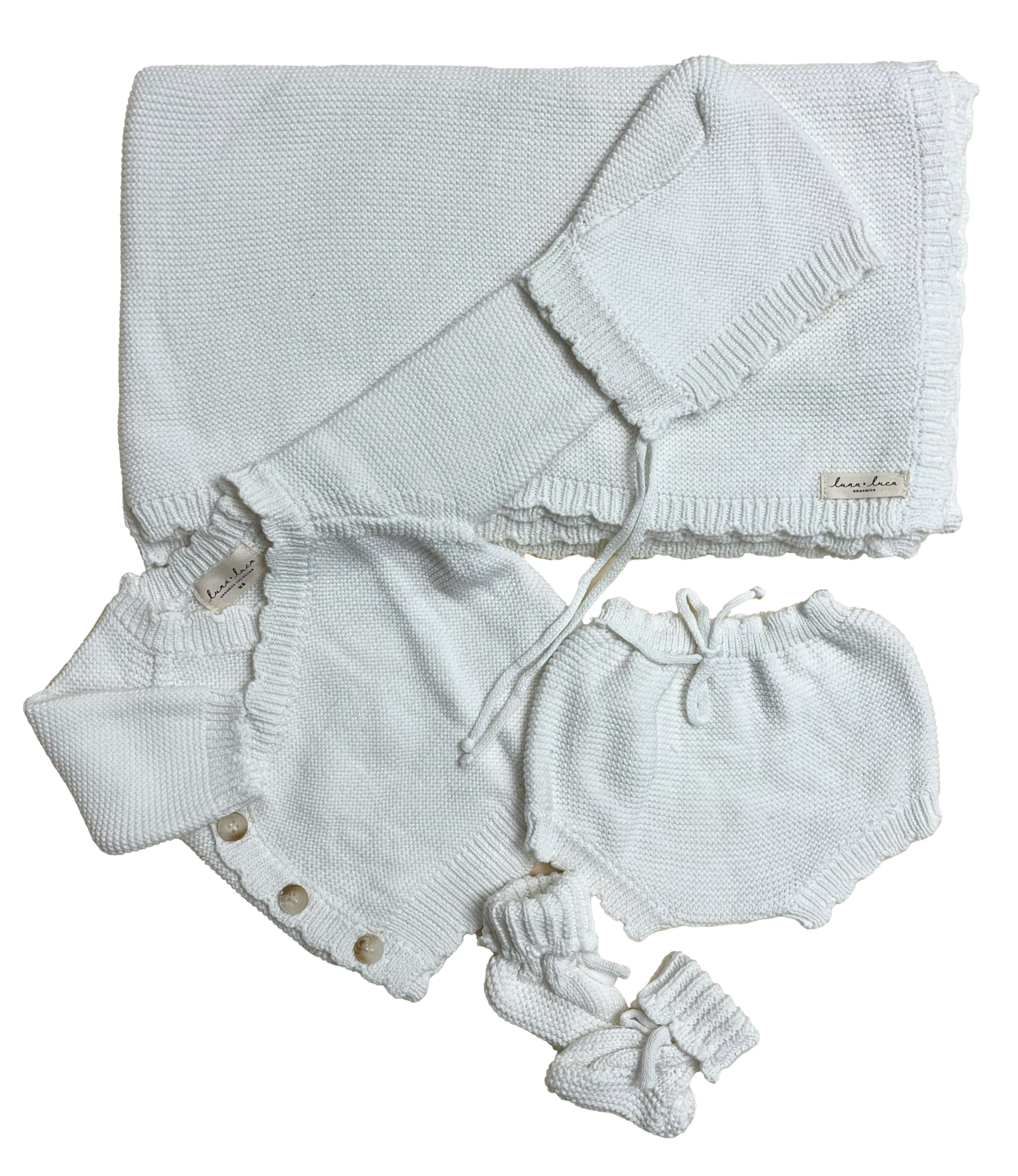 Bring Me Home Scallop Bundle | White Milk & Baby