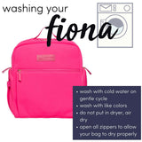 Fiona Breast Pump Backpack | Hot Pink Milk & Baby