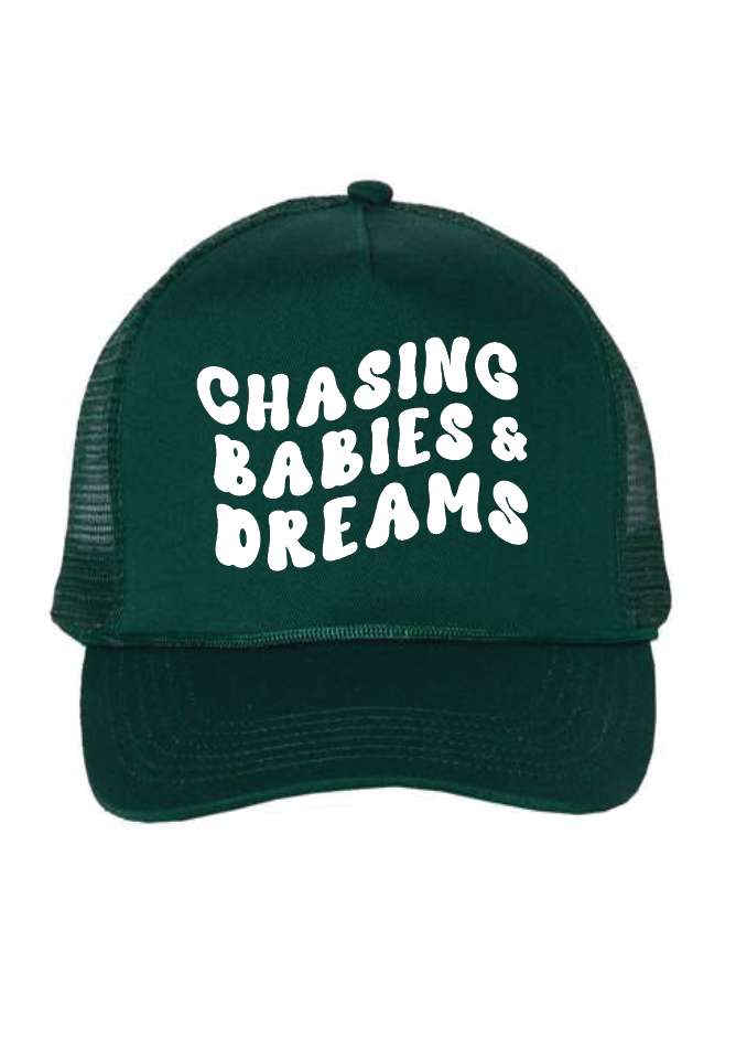 Chasing Babies & Dreams Trucker Hat | Milk & Baby 