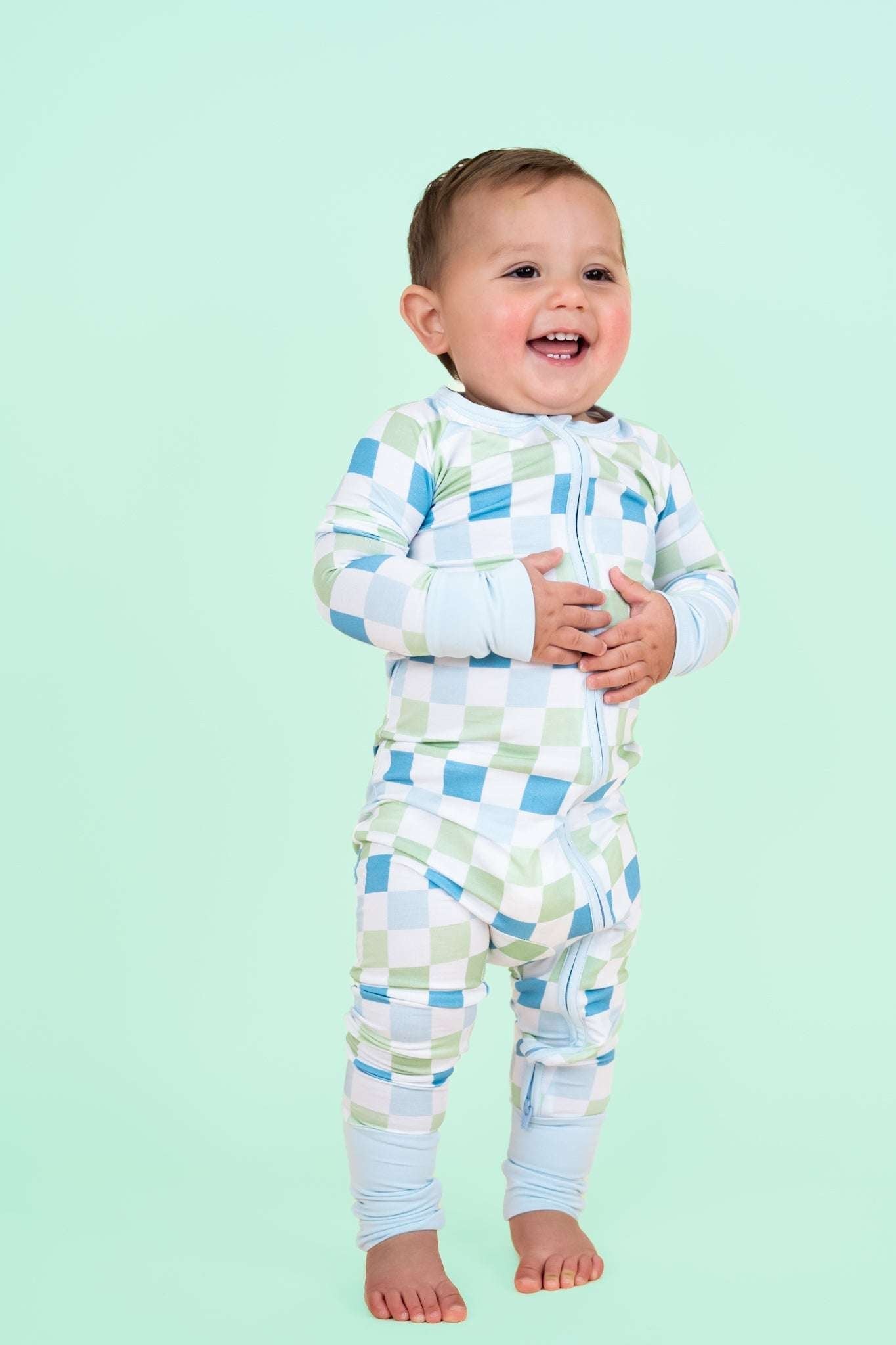 High Tide Dream Baby Romper Milk & Baby