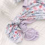 August Knotted Baby Gown and Hat Set with Headband | Bloom