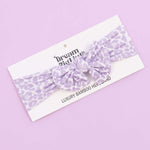 Lavender Leopard Dream Bow Milk & Baby