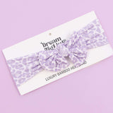 Lavender Leopard Dream Bow Milk & Baby