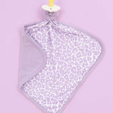 Lavender Leopard Dream Lovey Milk & Baby