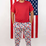 Home of the Free Dream Men's Jogger Set Milk & Baby