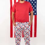 Home of the Free Dream Men's Jogger Set Milk & Baby