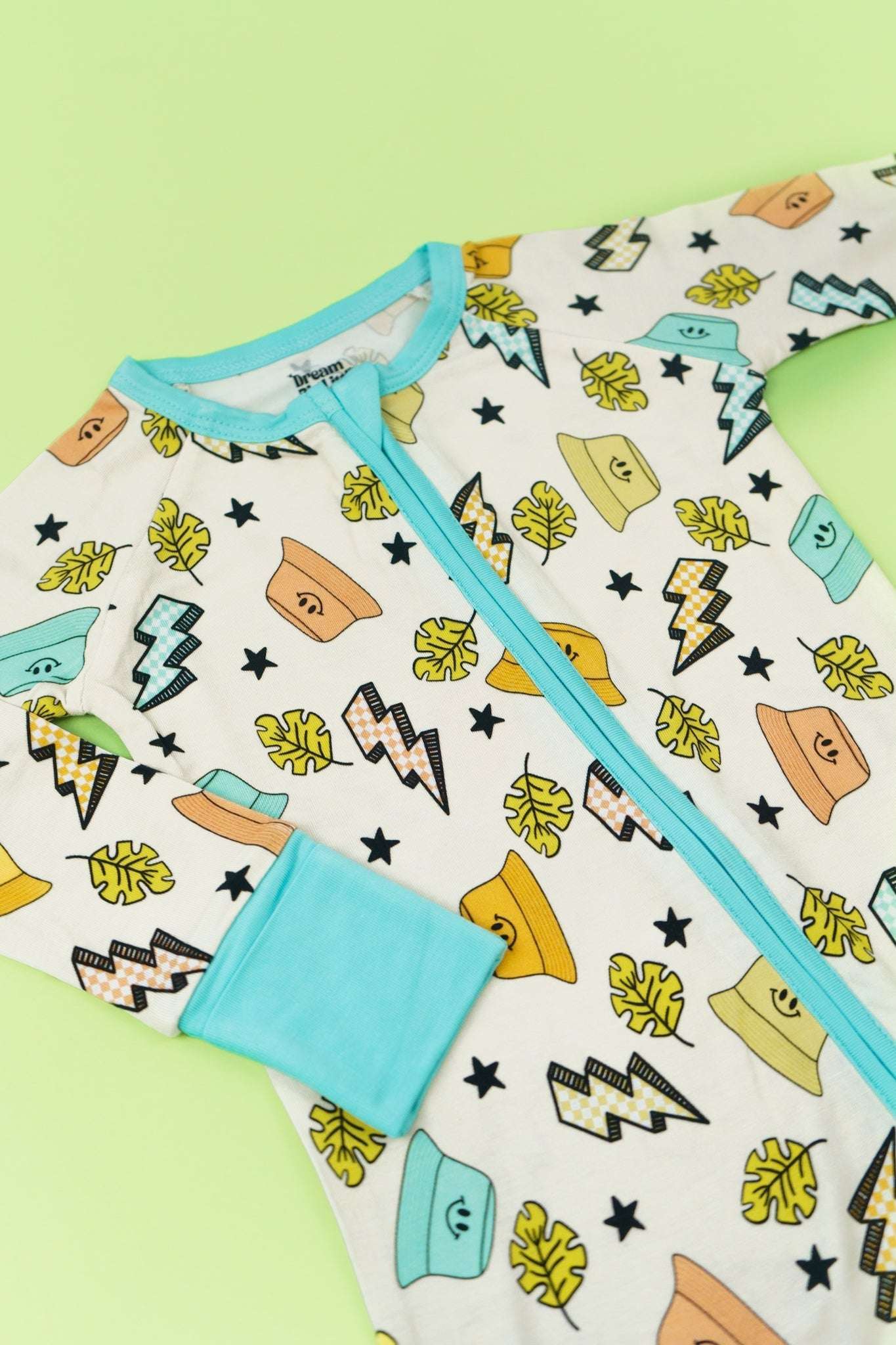 Bolting to the Beach Dream Romper Milk & Baby