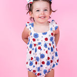 EXCLUSIVE FREEDOM BLOOMS DREAM BUBBLE ROMPER