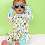 Bolting to the Beach Dream Romper Milk & Baby