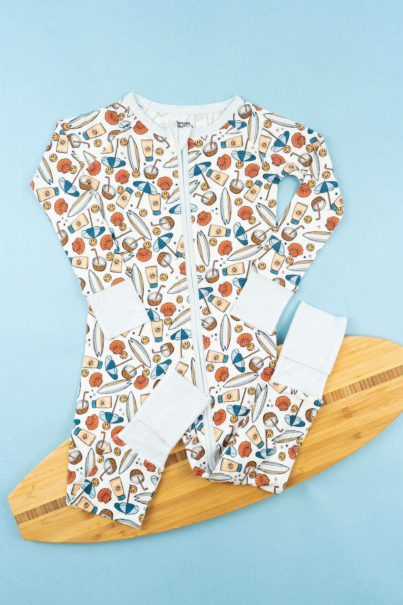 Chase the Sun Dream Romper Milk & Baby